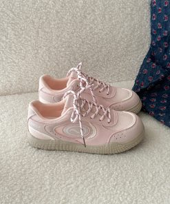 Versatile Women's Training Sneakers - Breathable Soft Sole White Sneakers for Summer 2025 - Trendy Skate Shoes