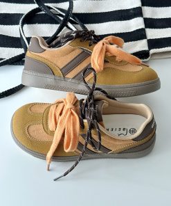 Versatile Women's White Training Sneakers - Soft Sole Casual Skate Shoes, 2025 Spring Style, Trendy Comfort for Active Lifestyle