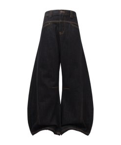 Vintage American Distressed Cocoon Scythe Pants - Relaxed Loose Banana Jeans for Trendy Y2K Style