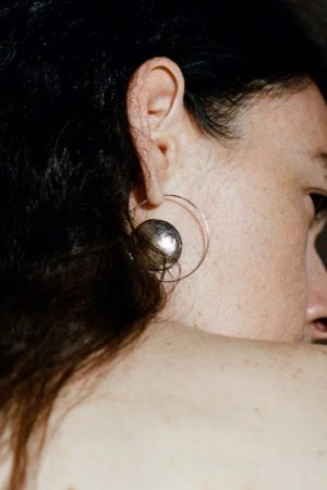 Vintage Asymmetrical Minimalist Large Earrings - Unique Design with Understated Luxury, Perfect for Y2K and Modern Fashion Styles