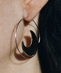 Vintage Asymmetrical Minimalist Large Earrings - Unique Design with Understated Luxury, Perfect for Y2K and Modern Fashion Styles