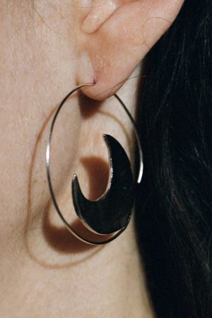 Vintage Asymmetrical Minimalist Large Earrings - Unique Design with Understated Luxury, Perfect for Y2K and Modern Fashion Styles