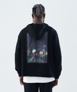 Vintage Floral Oil Painting Hoodie - Trendy Y2K Aesthetic, Ins Style, Artistic Design, Comfortable Streetwear for Fashion Lovers