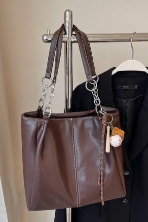 Vintage French-Style Large Capacity Tote Bag for Women - Spring/Summer 2025 Fashion Shoulder Bag for Students and Commuters