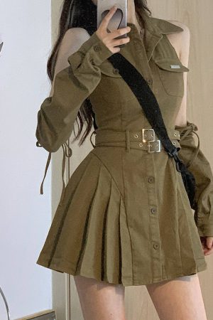 Vintage French Summer Spicy Girl Dress for Women - A-Line Short Skirt, Waist-Cinching Design, Stylish Workwear Fashion