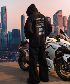 Vintage Heavy-Duty Washed Loose-Fitting Hoodie - Harshandcruel Style, 90s Inspired, Streetwear Fashion for Casual Looks