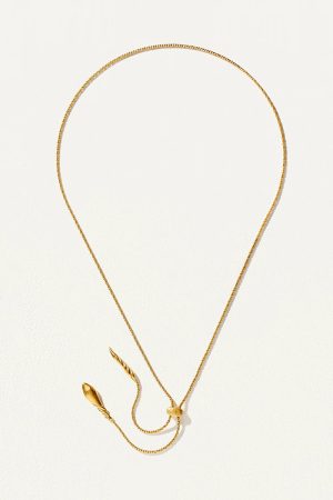 Vintage High-End Adjustable Twisted Long Pull Sweater Chain for Women - Classicism Designer Style