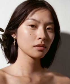 Vintage Hydrangea Flower Earrings for Women | Simple Romantic Rose Design | Long Slimming Style | Ideal for 90s and Y2K Fashion