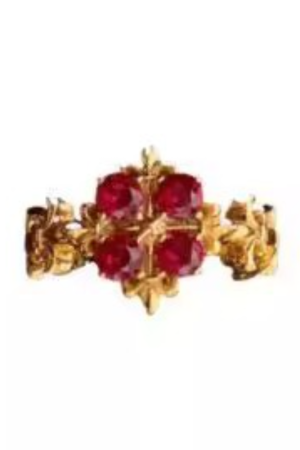 Vintage-Inspired Adjustable Open Design Rose Pink Iris Flower Ring for Women â€“ Exquisite Light Luxury Fashion Accessory