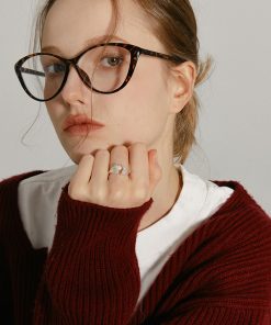 Vintage-Inspired Adjustable S925 Pure Silver Shell Ring for Elegant Ladies - High-End Niche Jewelry