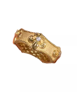 Vintage-Inspired Iris Flower Ring for Women - Exquisite Palace Style, Niche Design, Versatile High-End Look