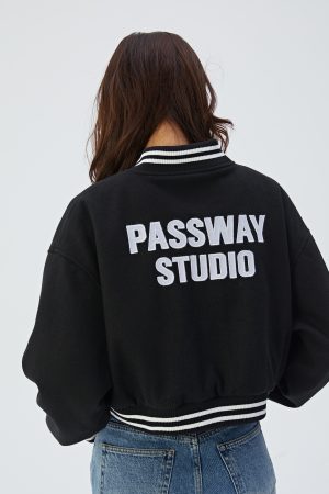 Vintage-Inspired Short Baseball Jacket for Women | American Streetwear Coat | Spring Autumn Euro-American Style