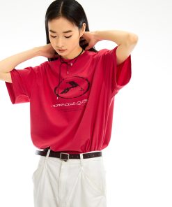 Vintage Logo Short Sleeve T-Shirt in 90s Style - Retro Graphic Tee for Casual Wear