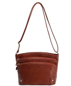 Vintage Multi-Layer Water Bucket Bag for Women, 2025 Summer Crossbody Style, Large Capacity Shoulder Bag for Moms