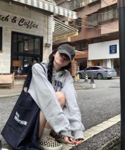 Vintage Pumpkin Print Hoodie for Women – Casual Autumn Loose Fit Drop Shoulder Top, Perfect for Fall Fashion