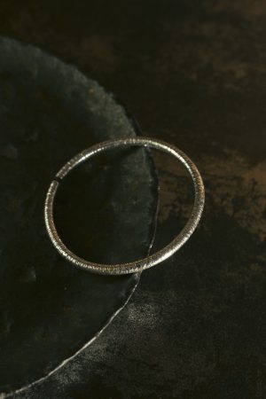 Vintage Silver Open Bracelet - Adjustable Unisex Wristband, Trendy Accessory Inspired by 90s and Y2K Styles