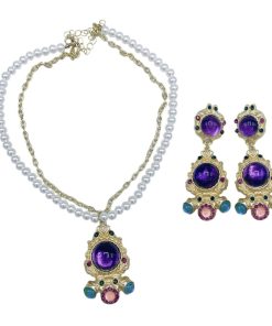 Vintage Silver Pin Earrings with Diamond Inlays, Irregular Metal Design, Retro Court Style Ear Accessories