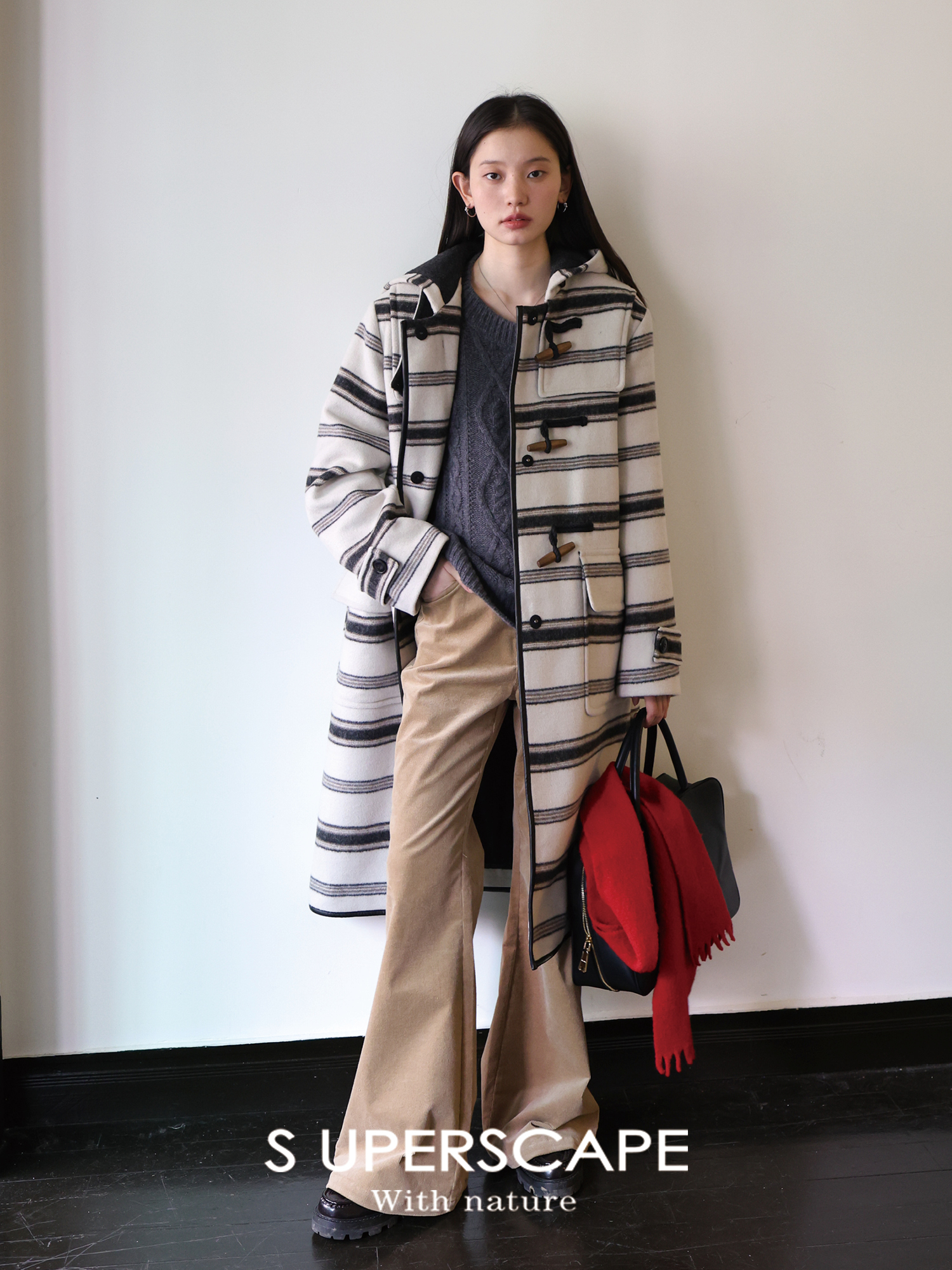 Vintage Slim-Fit Corduroy Flared Pants for Women - 90s Inspired Retro Style Trousers Vintage Slim-Fit Corduroy Flared Pants for Women - 90s Inspired Retro Style Trousers