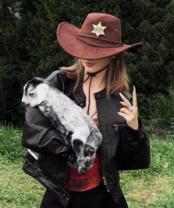 Vintage Western Cowboy Hat for Women - Outdoor Travel Jazz Hat, Sun Protection for Small Faces, Retro Style