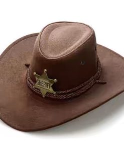 Vintage Western Cowboy Hat for Women - Outdoor Travel Jazz Hat, Sun Protection for Small Faces, Retro Style