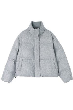 Warm Duck Down Sheepskin Coat with Stand Collar - Autumn Winter Outerwear for Trendy Style
