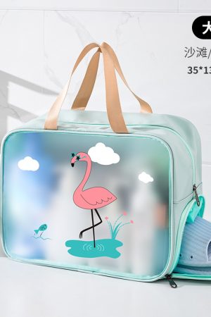 Waterproof Swimming Bag with Wet and Dry Separation - Unisex Fitness, Swimsuit Storage, Beach & Toiletry Bag for Vacation