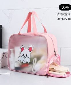 Waterproof Swimming Bag with Wet and Dry Separation - Unisex Fitness, Swimsuit Storage, Beach & Toiletry Bag for Vacation