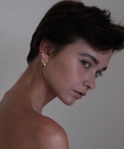 Wheat Ear Tassel Pearl Earrings - High-End Niche Design Ear Clips for Fashion-Forward 2025 Style