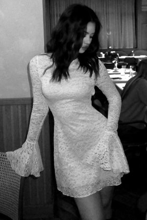White Lace Long Sleeve Backless Cover-Up â€“ Sexy Bikini Shawl for Beach Vacation, Summer Dress, Boho Style