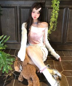 White Long Sleeve Ballet T-Shirt for Women - Sweet Slim Fit, Shoulder-Exposing, Waist-Defining Versatile Summer Top