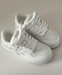White Thick-Soled Sneakers for Spring 2025 - Versatile Casual Board Shoes for Students - Trendy Niche Design