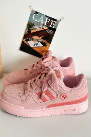 White Thick-Soled Sneakers for Spring 2025 - Versatile Casual Board Shoes for Students - Trendy Niche Design