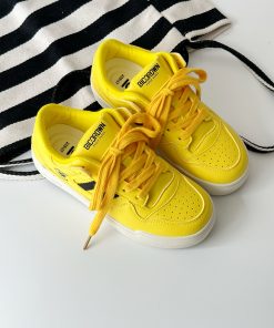 White Thick-Soled Sneakers for Spring 2025 - Versatile Casual Board Shoes for Students - Trendy Niche Design