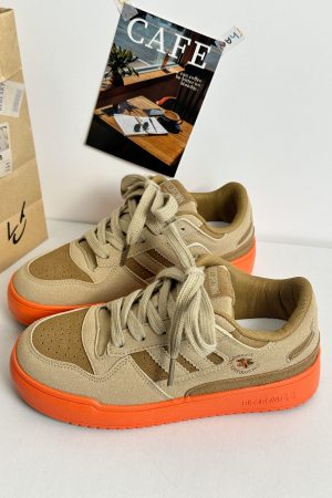White Thick-Soled Sneakers for Spring 2025 - Versatile Casual Board Shoes for Students - Trendy Niche Design