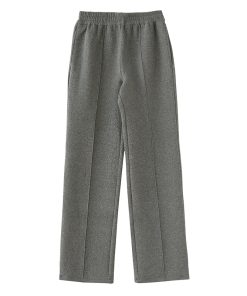 Wide-Leg Casual Sweatpants with Strong Twisted Texture and Three-Dimensional Cutting, Relaxed Elastic Waist, Trendy 2025 Style