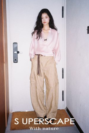 Wide-Leg Linen Pants in Old Money Style - Breathable Draped Workwear with Pockets for Effortless Chic
