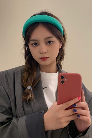 Wide Sponge Headband for Women - Summer Fairy-Style Hair Accessory, Perfect for Face Washing & Autumn/Winter Hairpin