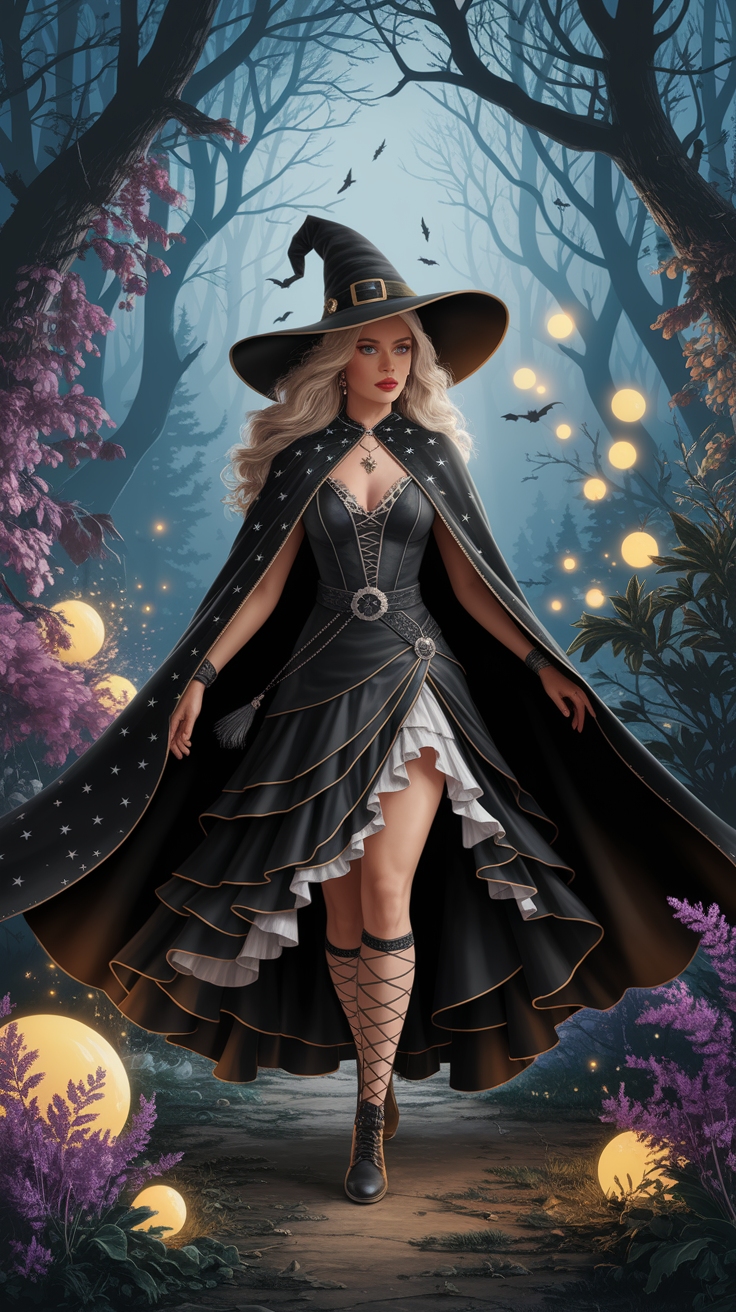 Witch Outfits Aesthetic for a Spellbinding Look outfit idea