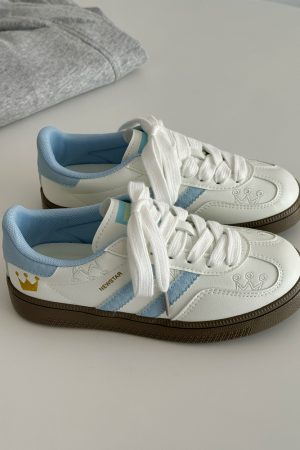 Women's 2025 Soft-Soled White Sneakers - Versatile Casual Sports & Skate Shoes for Y2K Style