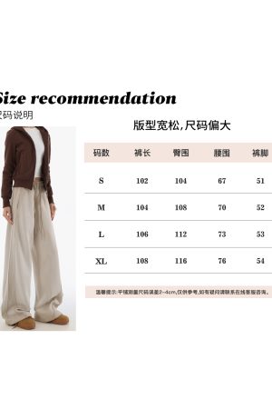 Women's 2025 Spring Casual Sports Pants - American Style Loose Slimming Patch Straight Leg Trousers for Everyday Wear