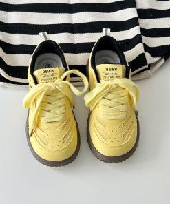 Women's 2025 Versatile White Sneakers - Soft Sole Design for Comfort, Trendy and Stylish Footwear for Everyday Wear