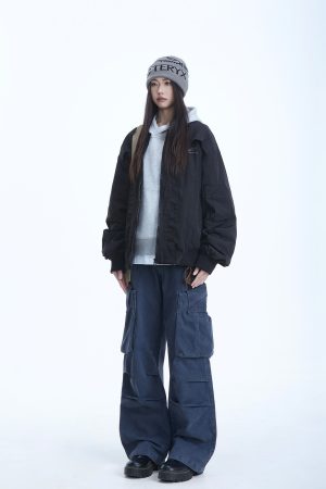 Women's American Vintage Flight Jacket 2025 - Casual Versatile Coat in Neutral Style, Streetwear Inspired