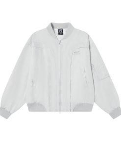 Women's American Vintage Flight Jacket 2025 - Casual Versatile Coat in Neutral Style, Streetwear Inspired