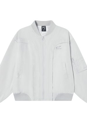 Women's American Vintage Flight Jacket 2025 - Casual Versatile Coat in Neutral Style, Streetwear Inspired