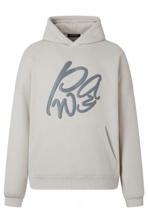 Women's Basic Letter Foam Hoodie - Trendy Fleece Jacket for Spring & Autumn - Casual Couple Style, Y2K Inspired