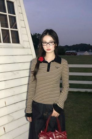 Women's Black Long Sleeve T-Shirt - High-End Slimming Base Layer for Autumn & Winter 2025, Trendy Fashion Essential