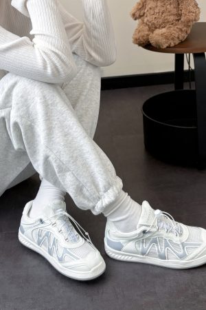 Women's Breathable Mesh Slip-On Training Shoes - Casual White Sports Sneakers for Summer 2025