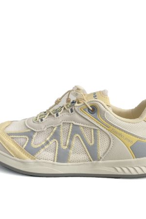 Women's Breathable Mesh Slip-On Training Shoes - Casual White Sports Sneakers for Summer 2025