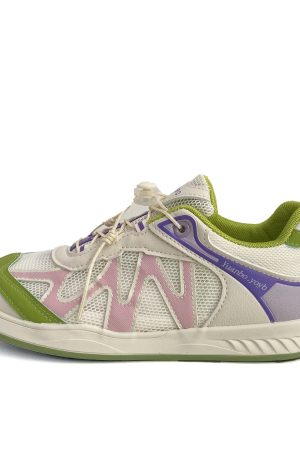 Women's Breathable Mesh Slip-On Training Shoes - Casual White Sports Sneakers for Summer 2025