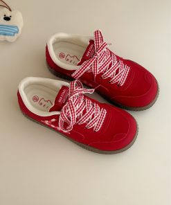 Women's Breathable Platform Sneakers - Thick-Soled White Shoes for Summer 2025, Versatile Student Footwear, Stylish Casual 90s Vibe